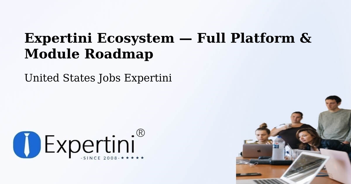 Expertini Ecosystem — Full Platform & Module Roadmap – Howard